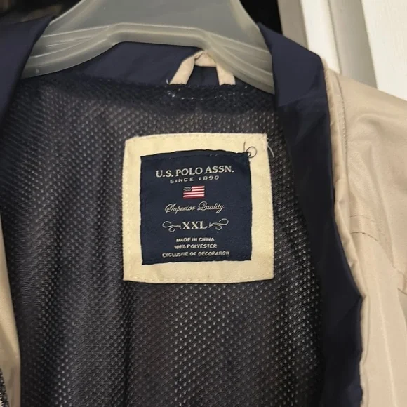 US polo Assn Beige Jacket - Picture 3 of 6